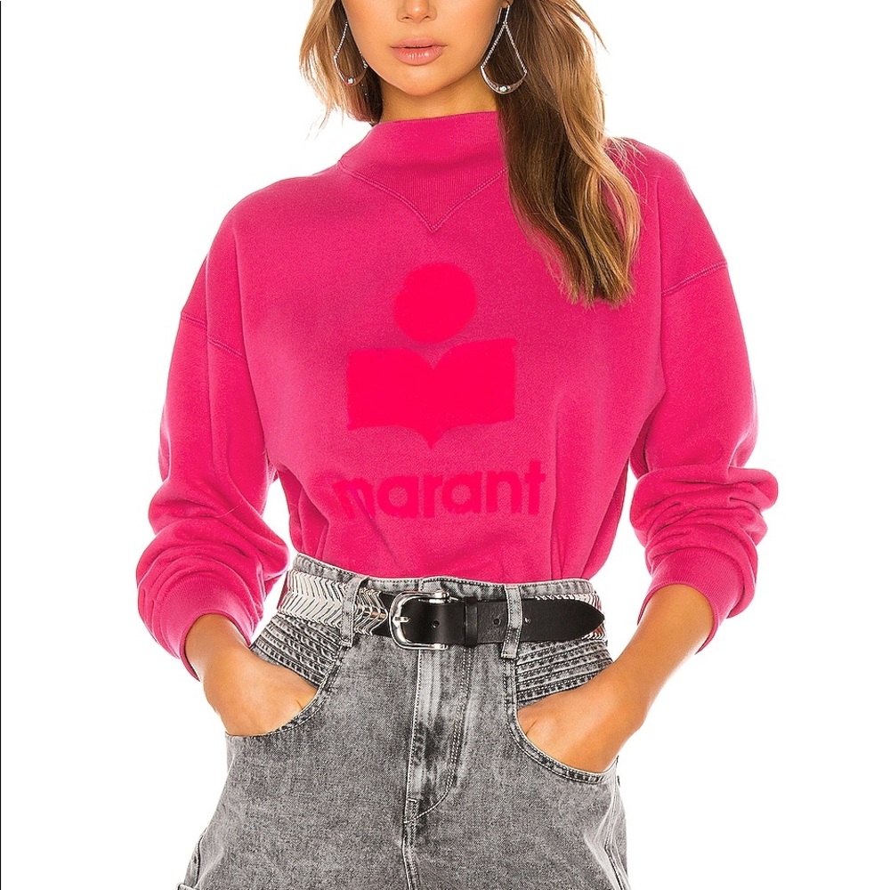 Isabel Marant Étoile Moby High Neck Sweatshirt